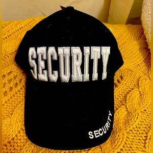 Security Hat Never Worn with Tag